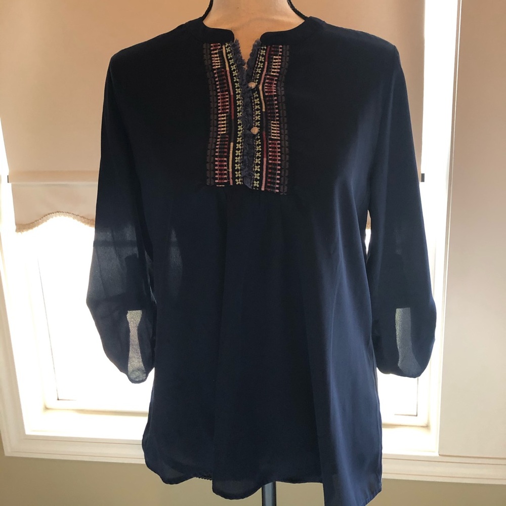 Papermoon embroidered Detail Blouse